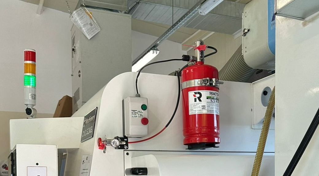 High Performance Fire Suppression Systems Protecting Your Valuable CNC Machines